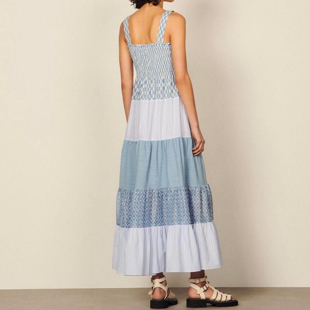 Sandro Women's Blue Dress - Picture 7 of 7